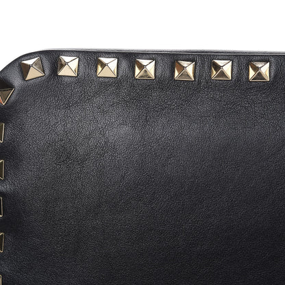 Valentino Garavani Calfskin Rockstud Camera Crossbody Bag Black 10 of 11