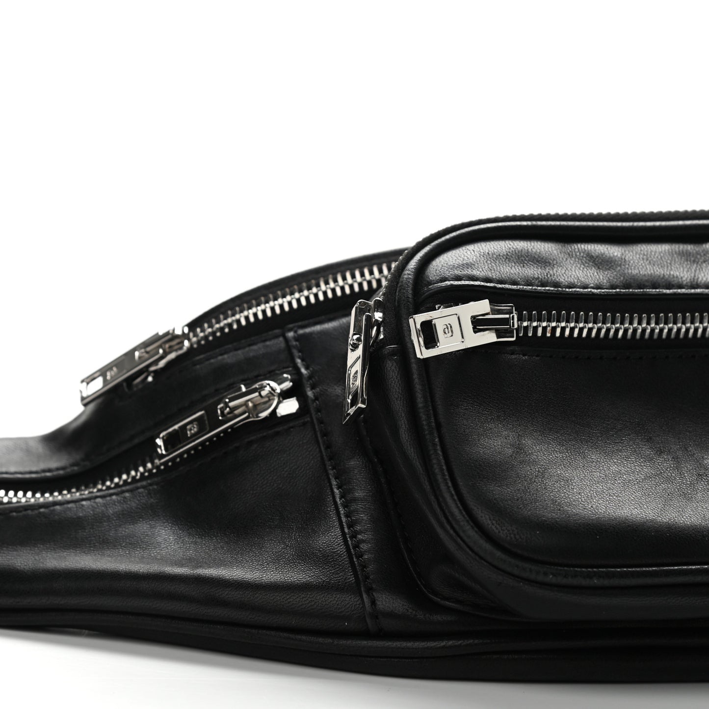 Lambskin Attica Belt Bag Black
