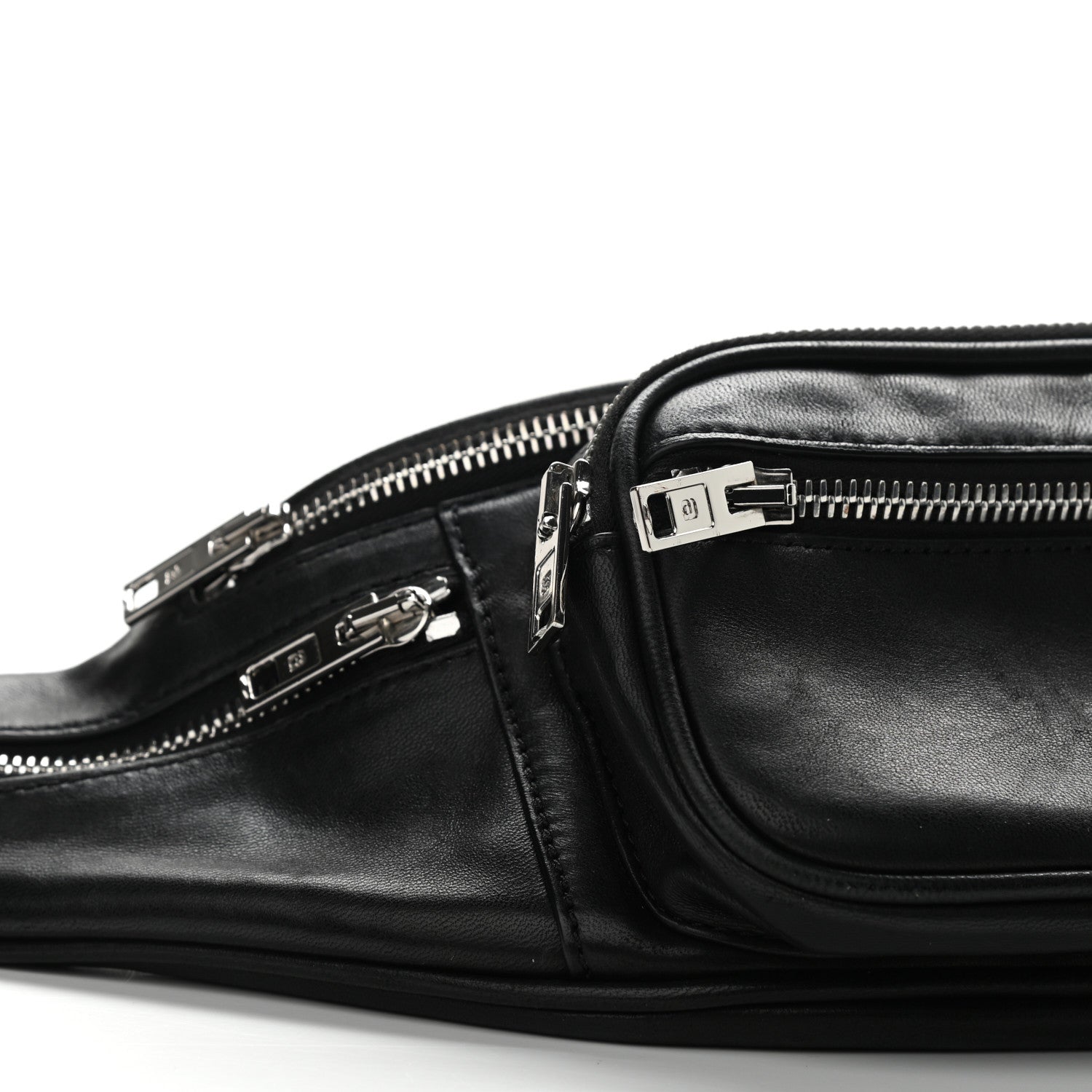 Alexander Wang Lambskin Attica Belt Bag Black 9 of 11