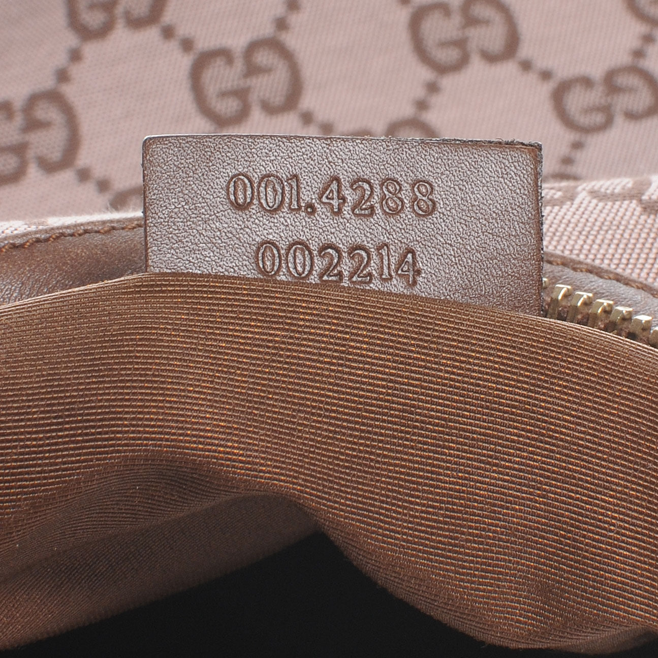 Gucci Monogram Medium Hobo Pink 7 of 7