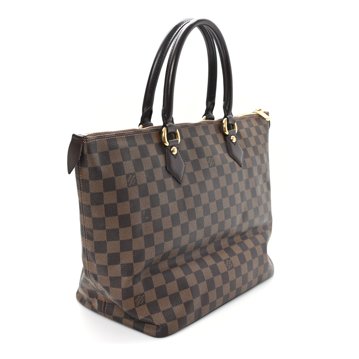 Louis Vuitton Damier Ebene Saleya MM 3 of 9