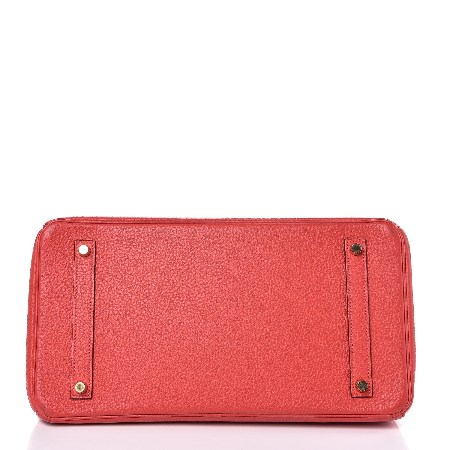 Hermes Taurillon Clemence Birkin 35 Rouge Pivoine 6 of 37