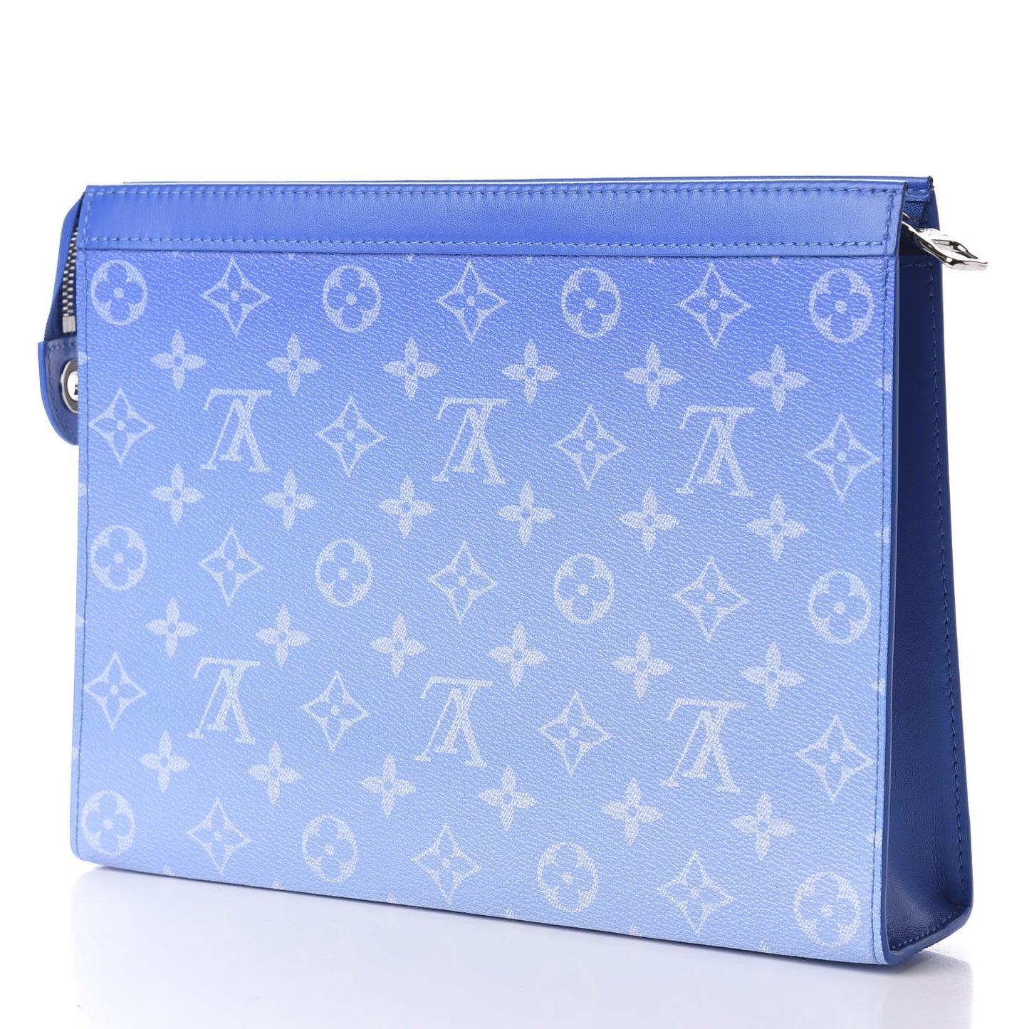 Monogram Clouds Pochette Voyage MM A4 Blue