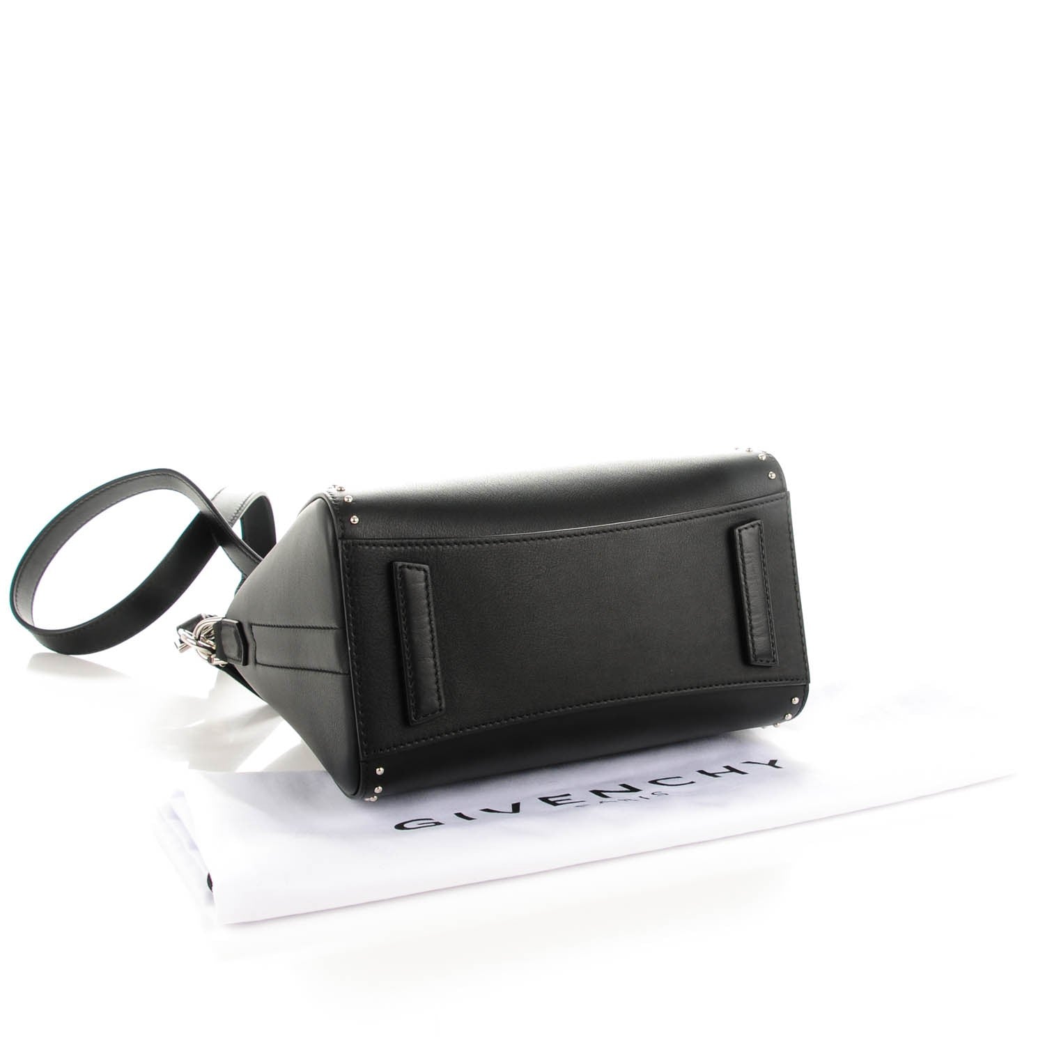 Givenchy Smooth Calfskin Mini Studded Antigona Black 4 of 7