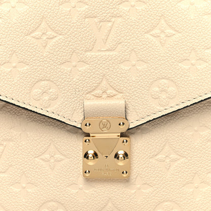 Louis Vuitton Empreinte Pochette Metis Creme 8 of 10
