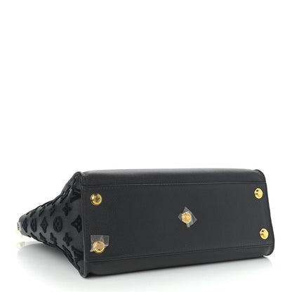 Louis Vuitton Calfskin Monogram Tufting On My Side Black 4 of 9
