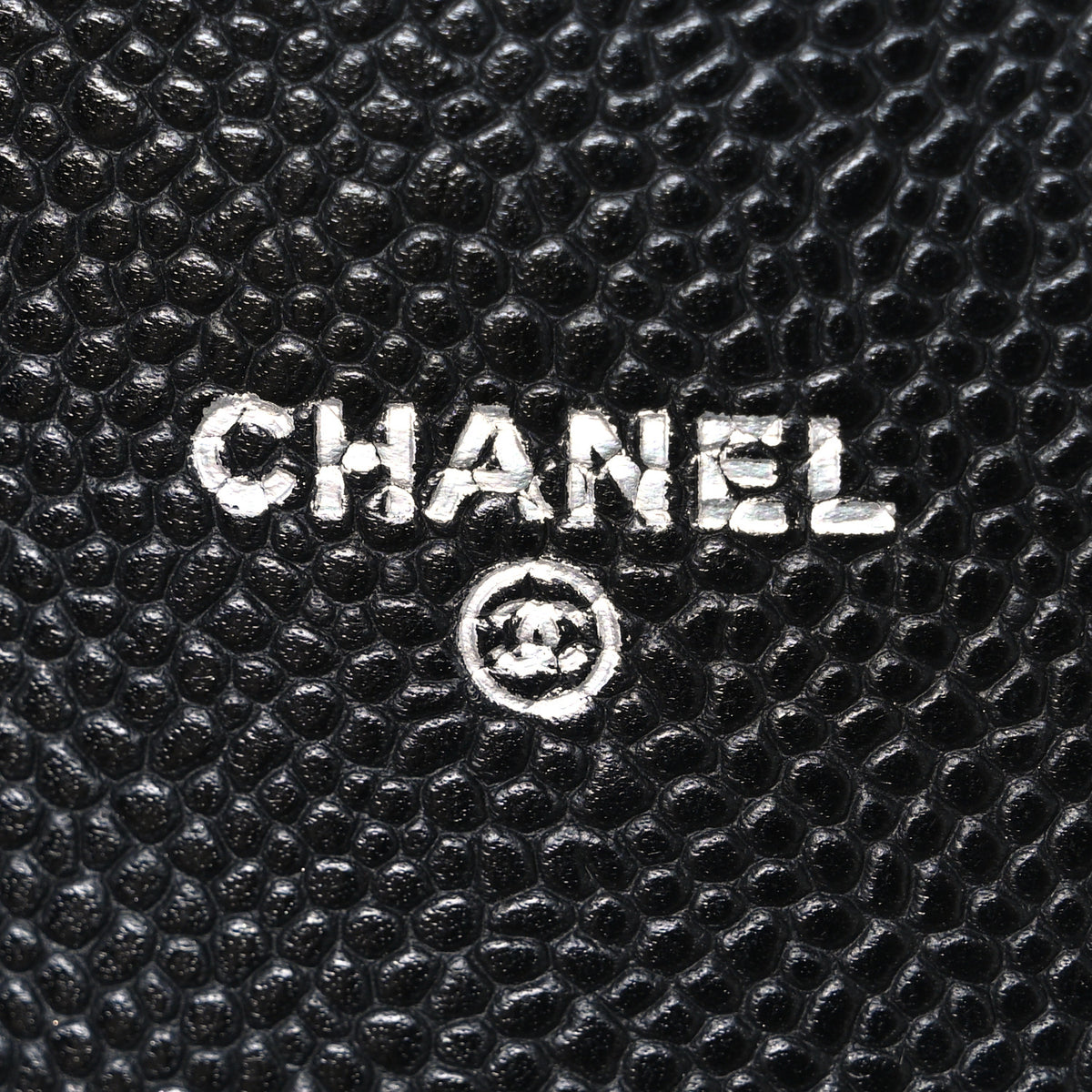 Chanel Caviar Half Moon Wallet On Chain WOC Black 6 of 12