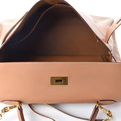 Hermes Courchevel Kelly Retourne 40 Tabac Camel 9 of 18