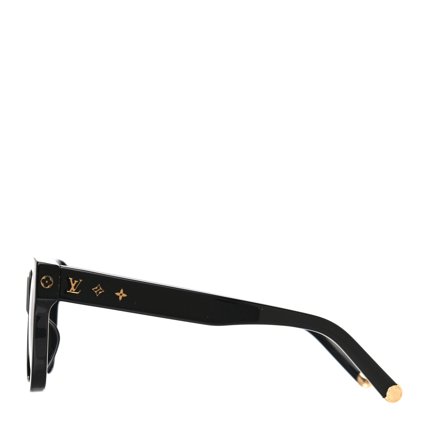 Acetate My Monogram Square Sunglasses Z1523E Black