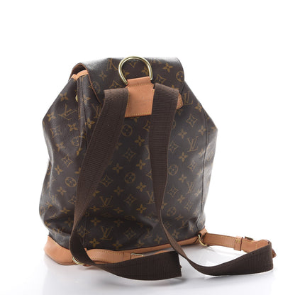 Louis Vuitton Monogram Montsouris GM Backpack 3 of 15