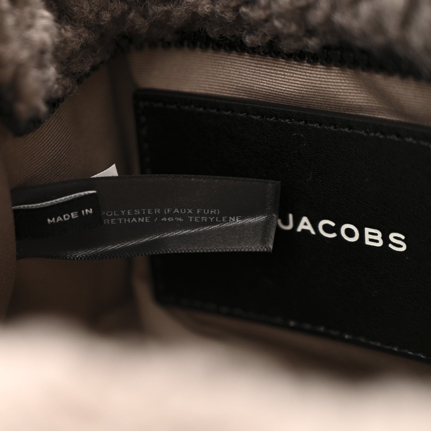 Marc Jacobs Polyester Cotton The Teddy Traveler Tote Bag Grey 7 of 10