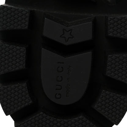 Gucci Calfskin Nappa Matelasse Frances Chelsea Boots 36 Black 6 of 10