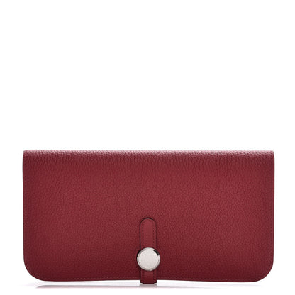 Hermes Togo Dogon Recto Verso Wallet Rubis 1 of 8