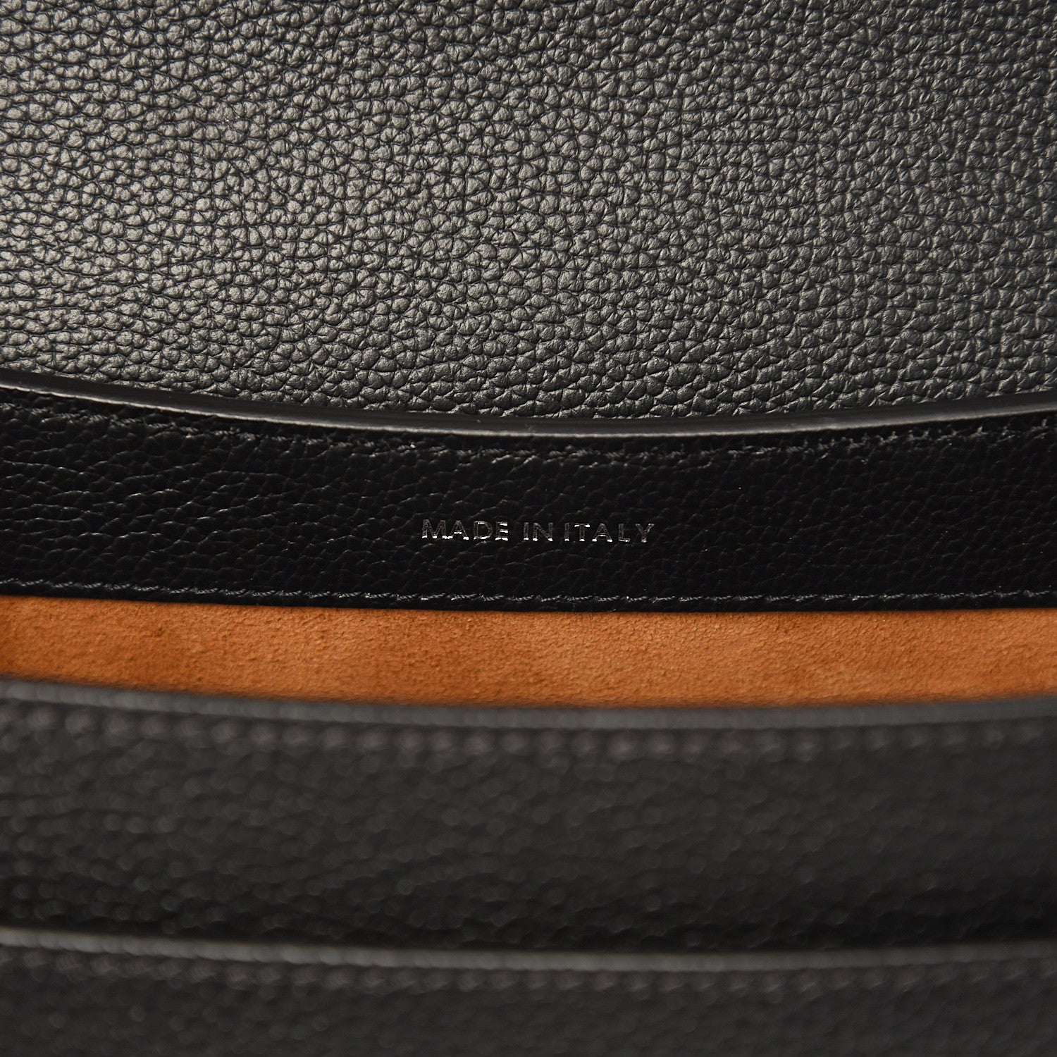MCM Grained Calfskin Small Patricia Shoulder Bag Black 5 of 11