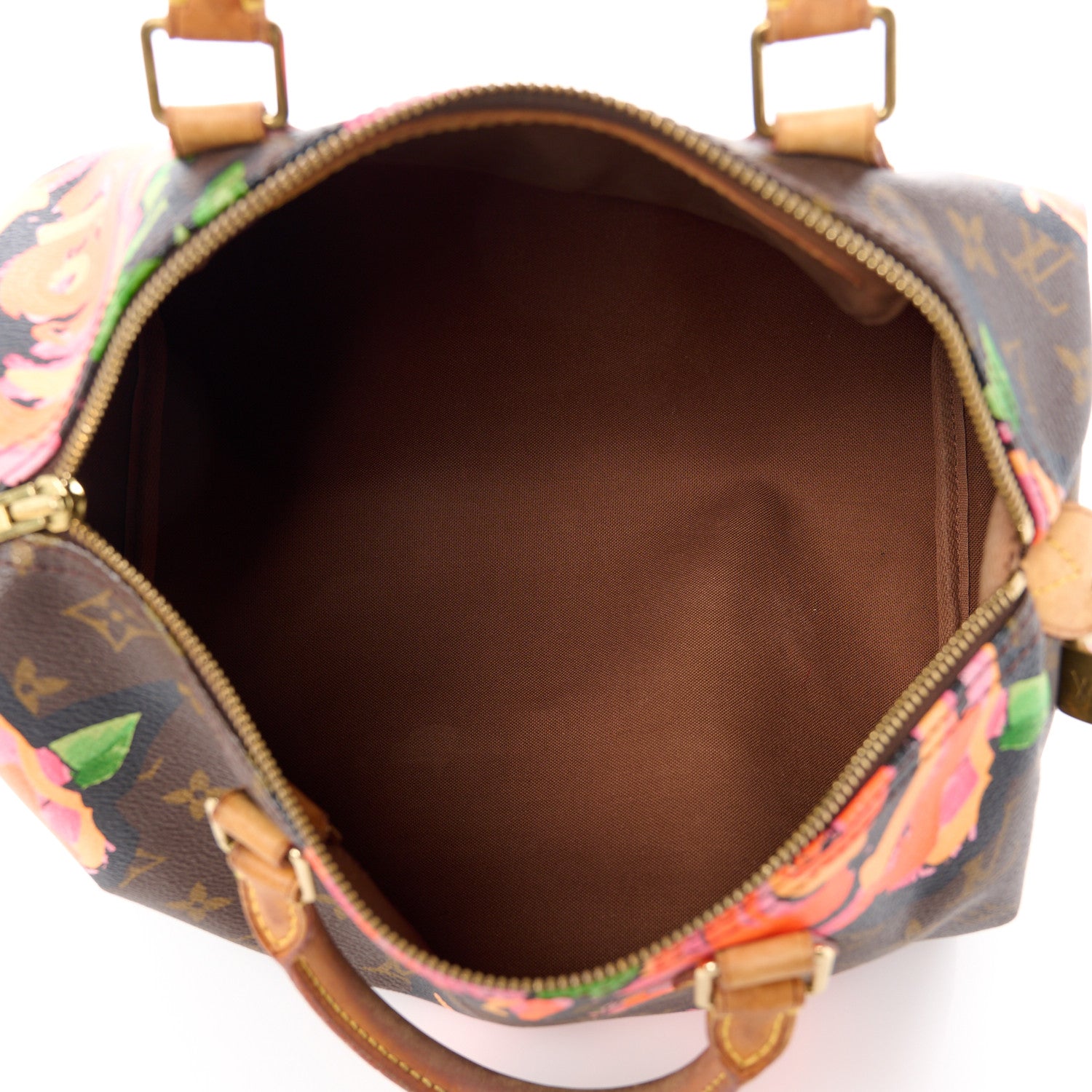 Louis Vuitton Monogram Roses Speedy 30 5 of 14