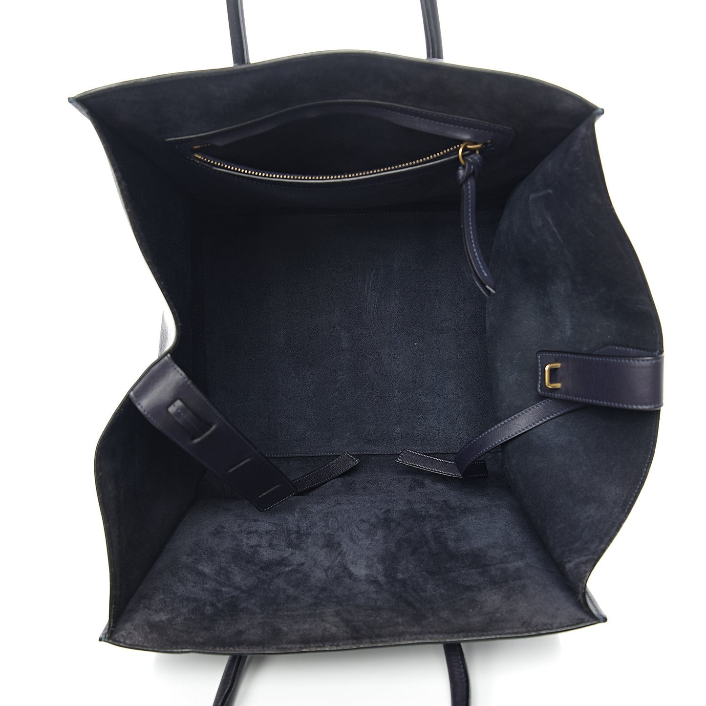 Supple Calfskin Medium Phantom Luggage Midnight