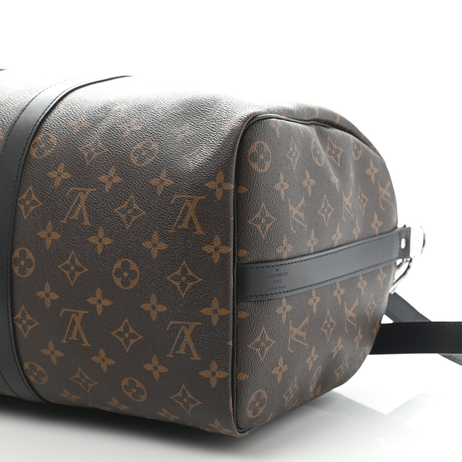 Louis Vuitton Monogram Macassar Keepall Bandouliere 45 9 of 10