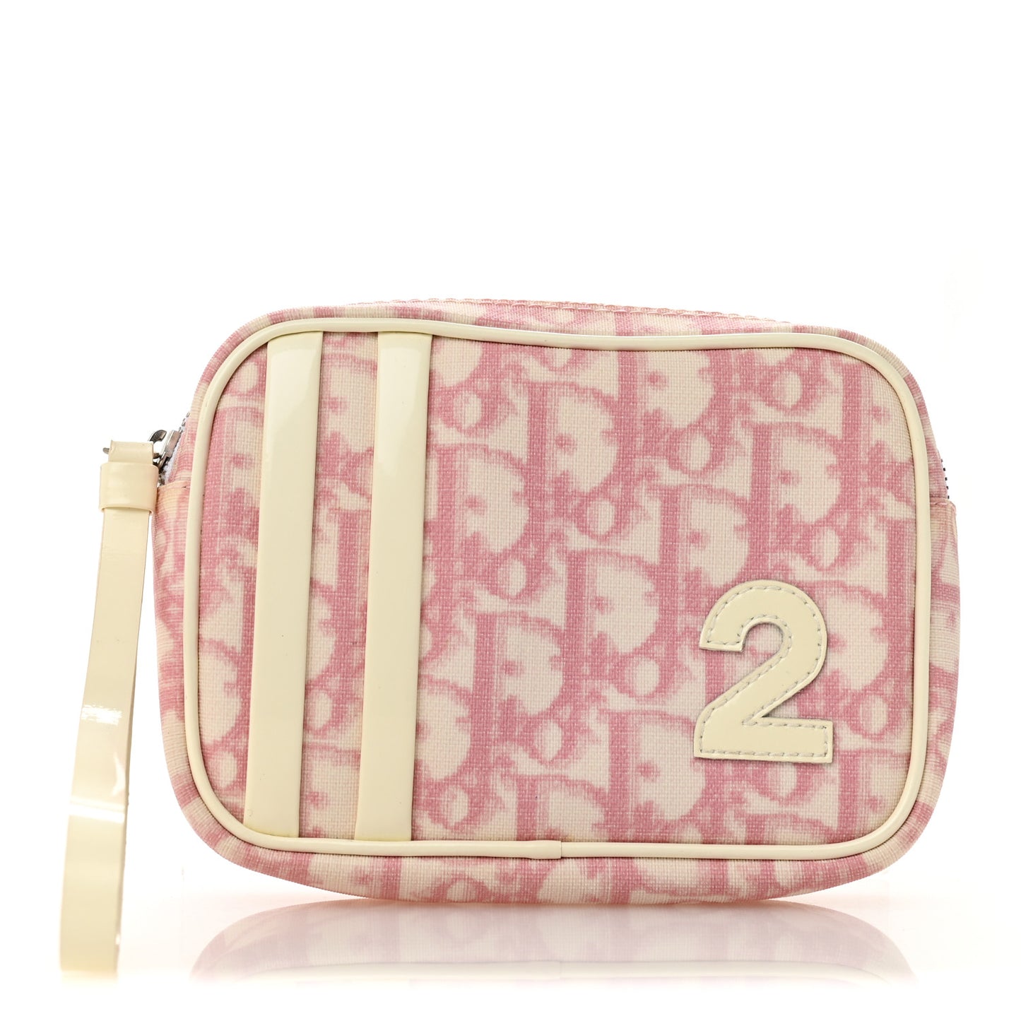 Monogram Girly Trotter Cosmetic Pouch Pink