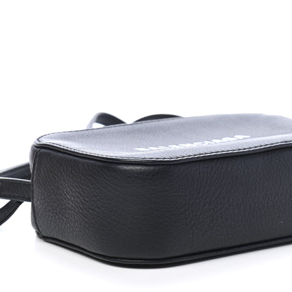 Balenciaga Calfskin Logo XS Everyday Camera Bag Black 7 of 8