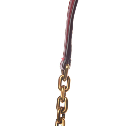 Marc Jacobs Lambskin Matelasse Double J Wallet On Chain Red 15 of 16