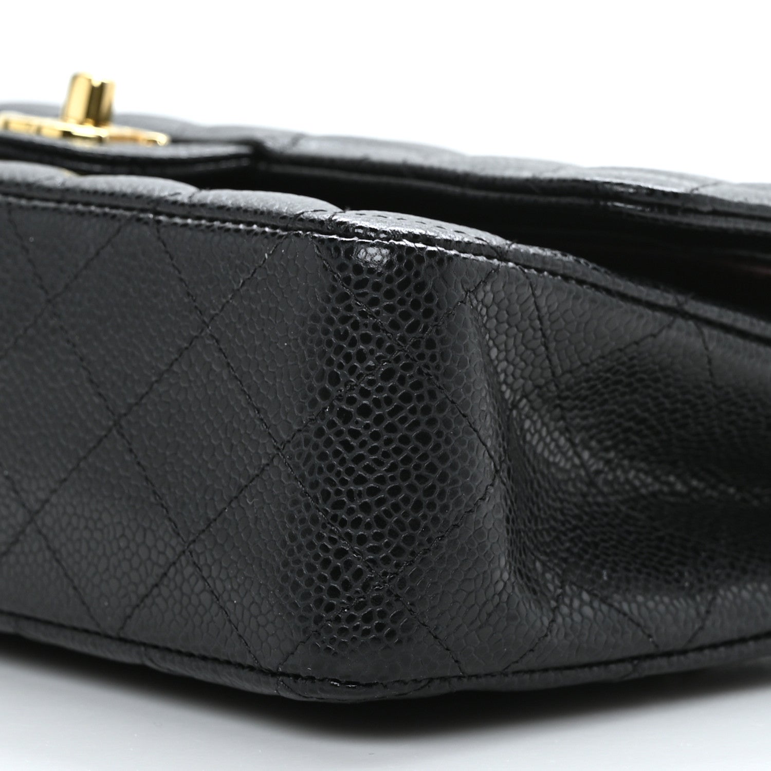 Chanel Caviar Quilted Medium Double Flap Black 9 of 9