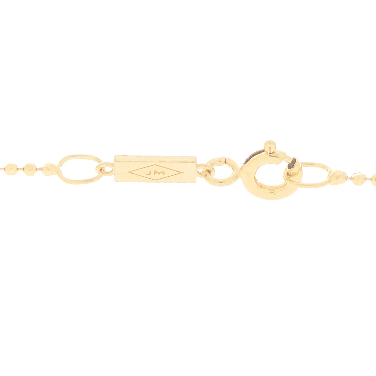 Jennifer Meyer 18K Yellow Gold Diamond Good Luck Pendant Necklace 4 of 6