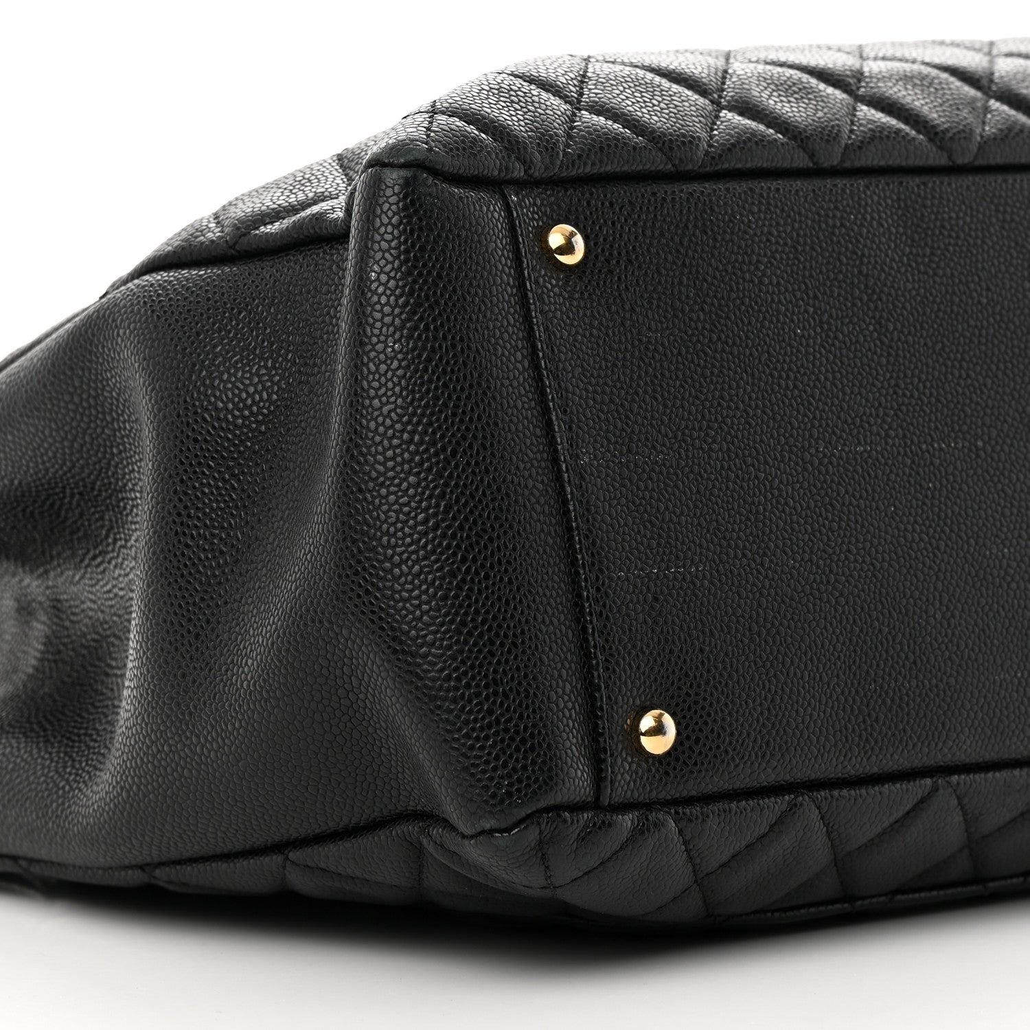 Chanel Caviar Quilted XL Grand Shopping Tote GST Black 9 of 16