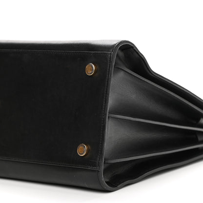 Saint Laurent Calfskin Large Sac De Jour Carryall Black 11 of 13