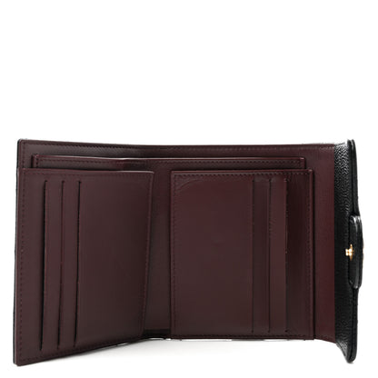 Chanel Caviar Quilted Compact Flap Wallet Black 5 of 10