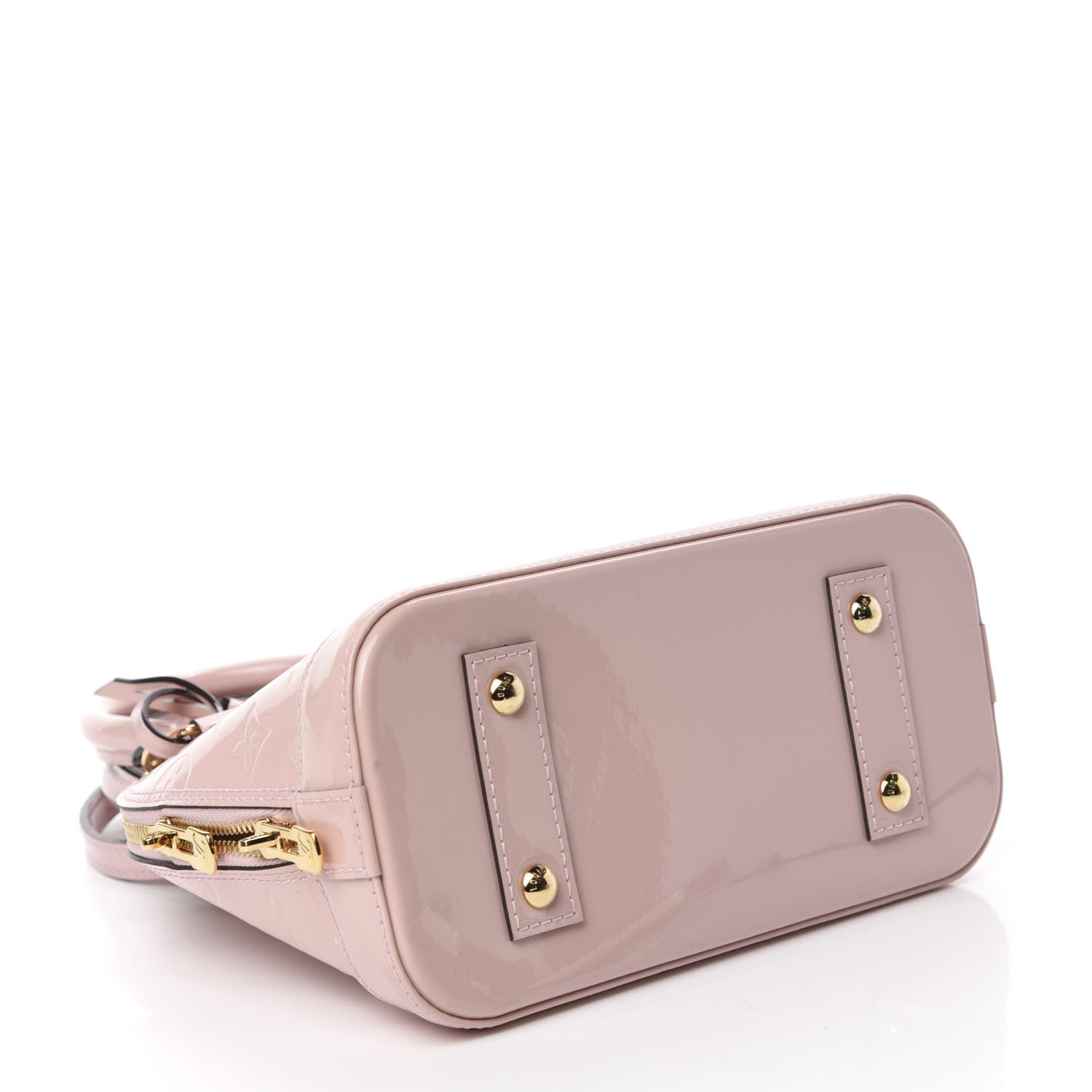 Louis Vuitton Vernis Alma BB Rose Ballerine 4 of 11