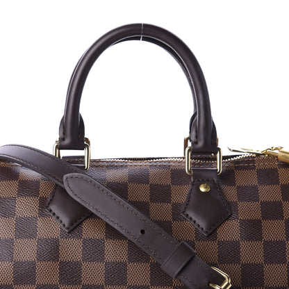 Louis Vuitton Damier Ebene Speedy Bandouliere 25 11 of 11