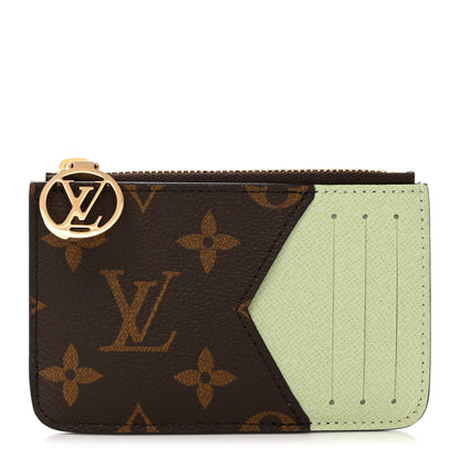 Louis Vuitton Monogram Zipped Romy Card Holder Matcha 1 of 7