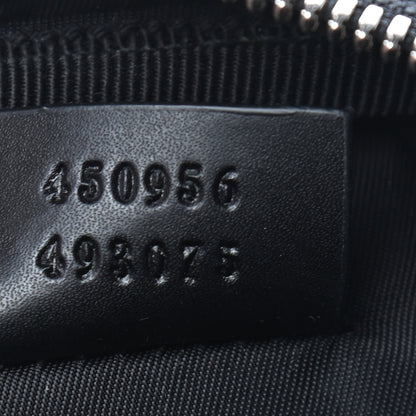 Gucci GG Supreme Monogram Web Belt Bag Black 8 of 12