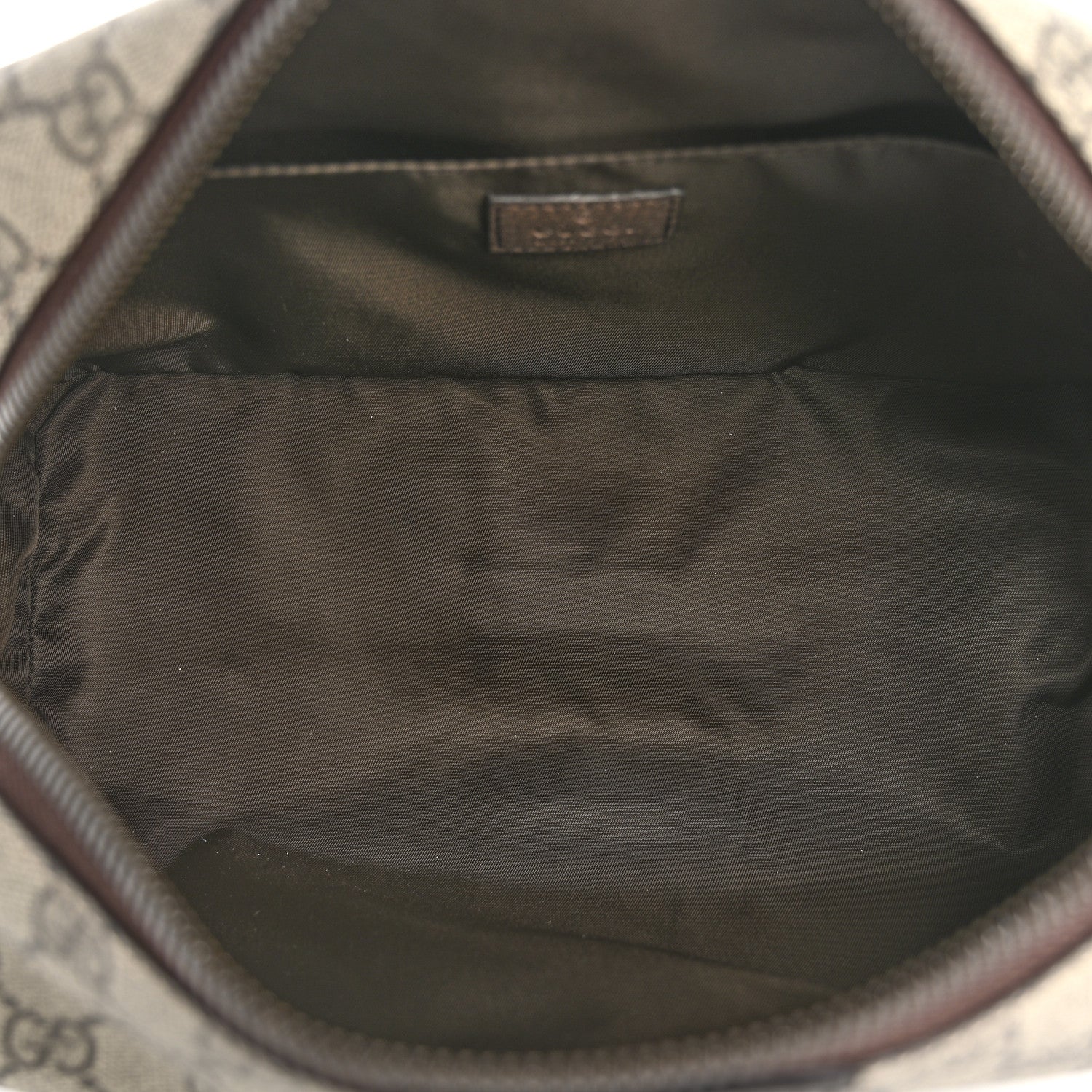 Gucci GG Supreme Monogram Web Ophidia Toiletry Case Beige 5 of 8