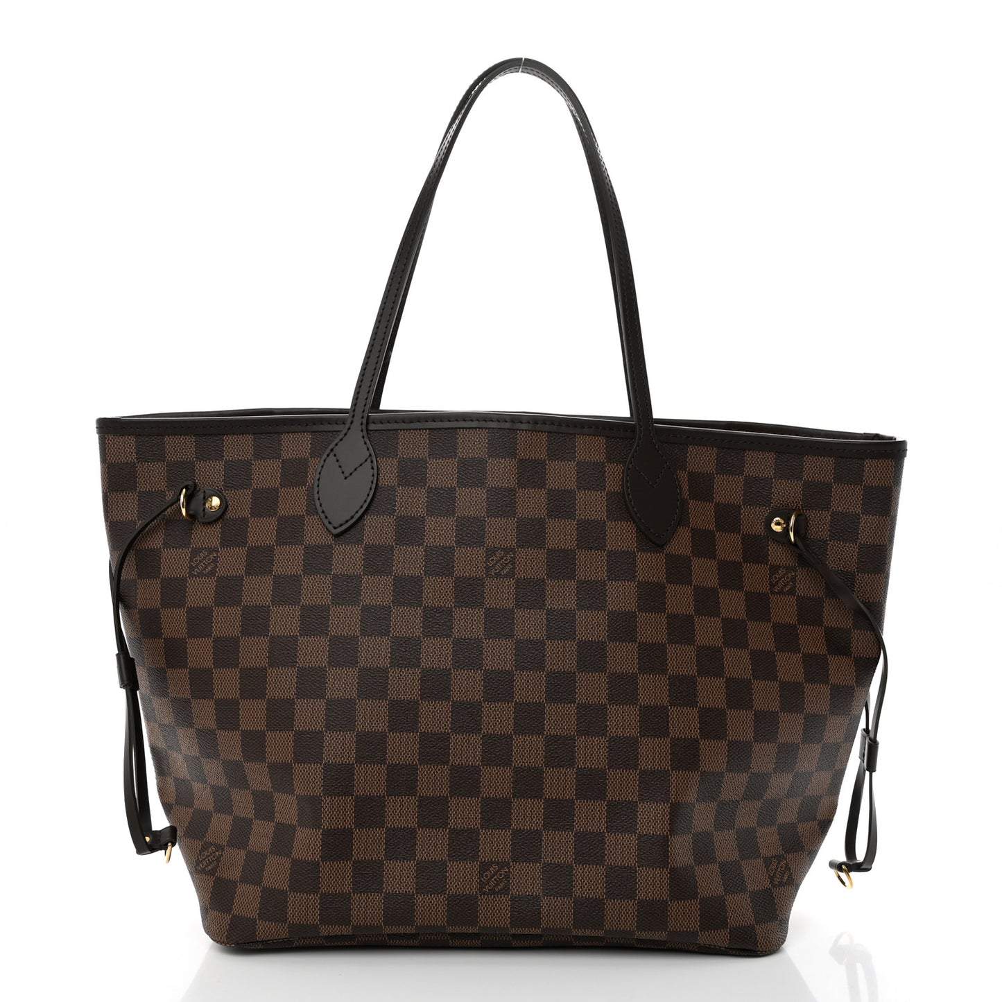Damier Ebene Neo Neverfull MM Rose Ballerine
