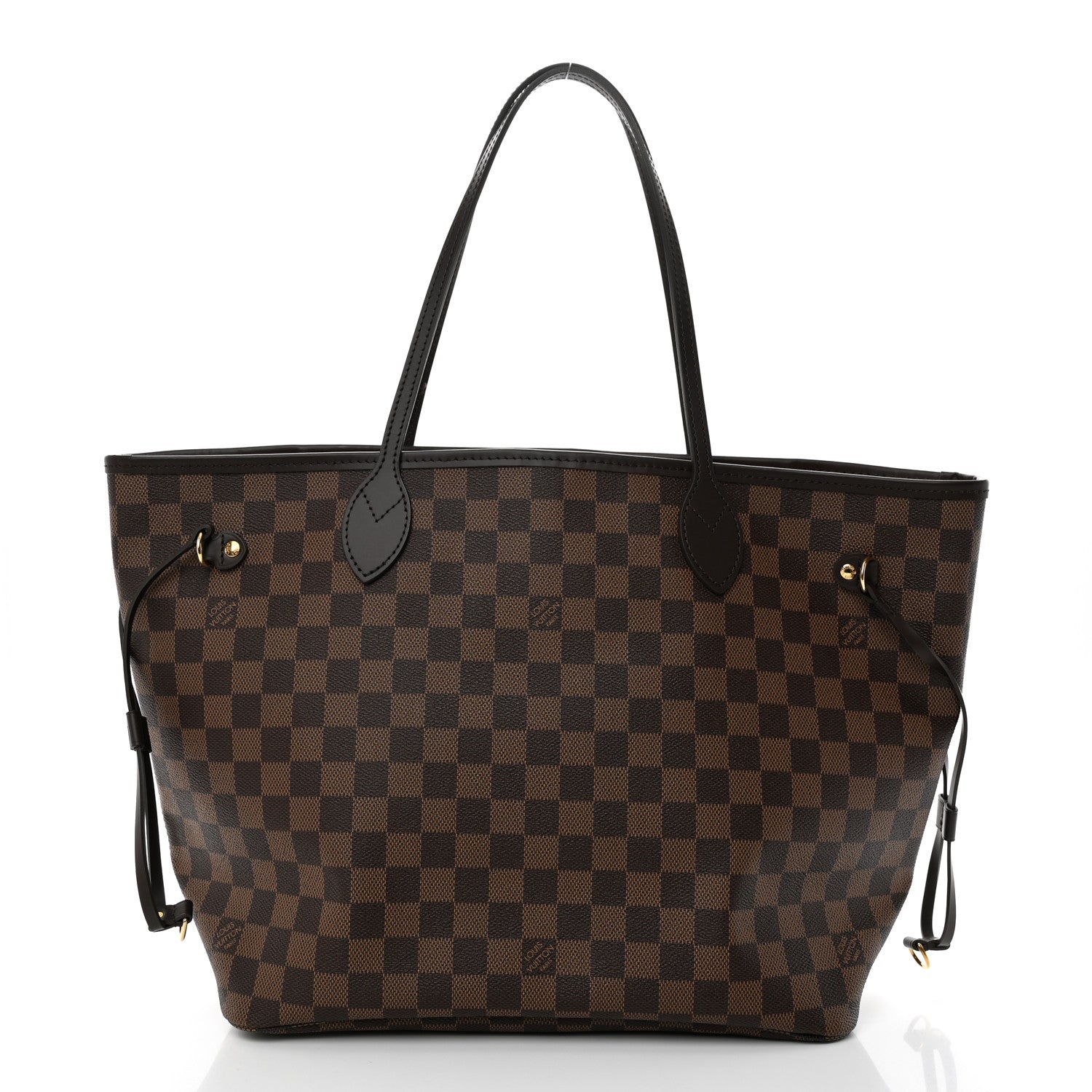 Louis Vuitton Damier Ebene Neo Neverfull MM Rose Ballerine 2 of 11