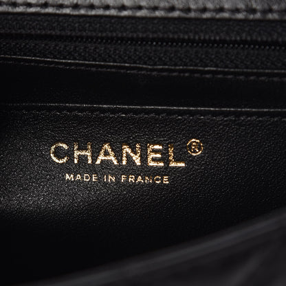 Chanel Aged Calfskin Quilted 2.55 Reissue Mini Flap Black 8 of 10