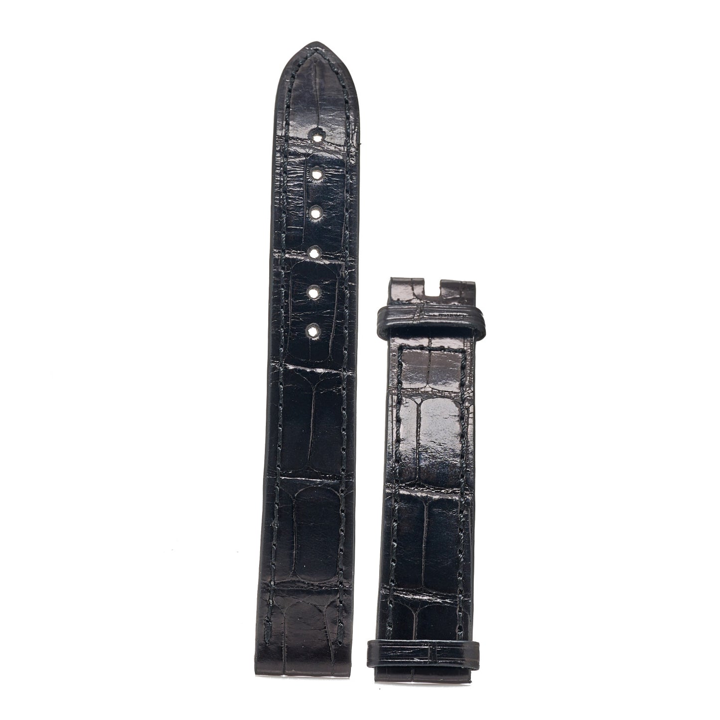 Stainless Steel Alligator 5 Diamond 30mm Happy Sport Quartz Watch