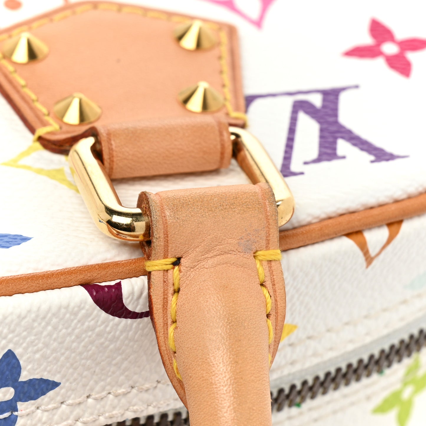 Monogram Multicolor Trouville White