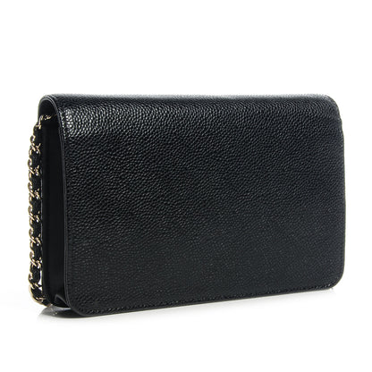 Chanel Caviar Timeless Wallet on Chain WOC Black 3 of 9