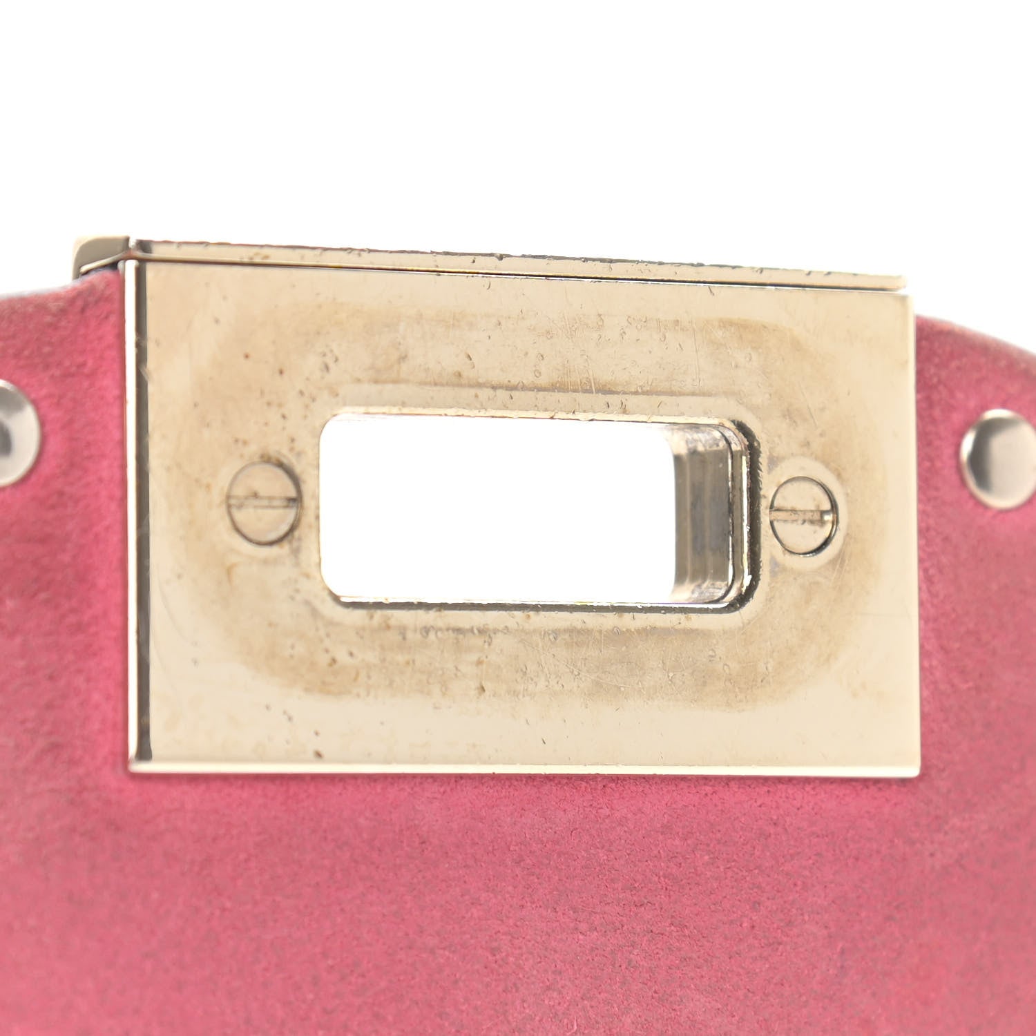 Valentino Garavani Pebbled Calfskin Medium Rockstud Flip Lock Crossbody Bag Shadow Pink 9 of 12