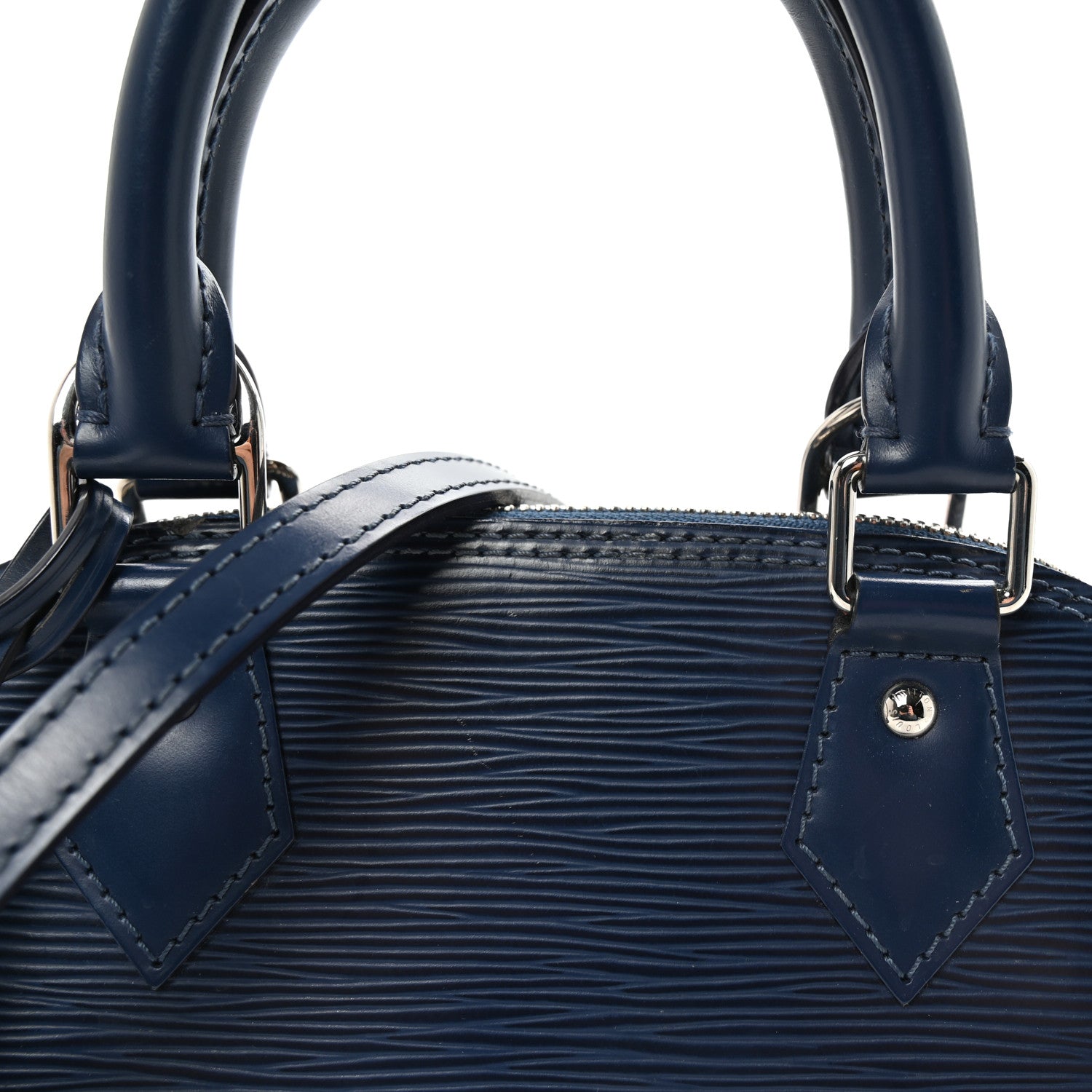 Louis Vuitton Epi Alma BB Indigo 6 of 8