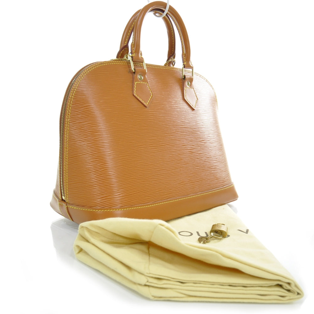 Louis Vuitton Epi Alma Cipango 4 of 11