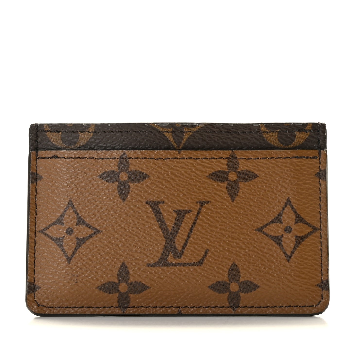 Reverse Monogram Card Holder