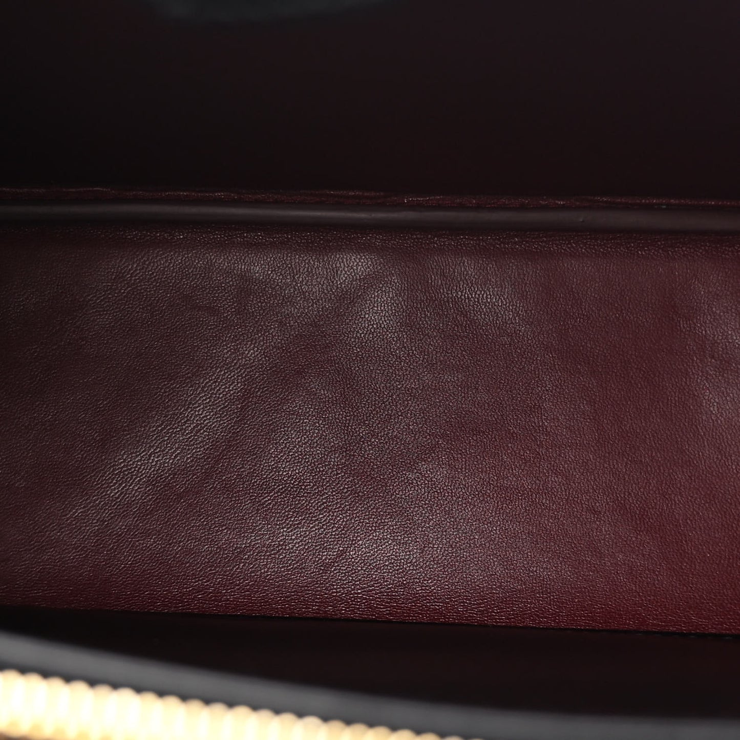 Saffiano Cuir Matinee Tote Black Cherry