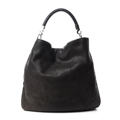 Saint Laurent Sheepskin Large Roady Hobo Black 1 of 11