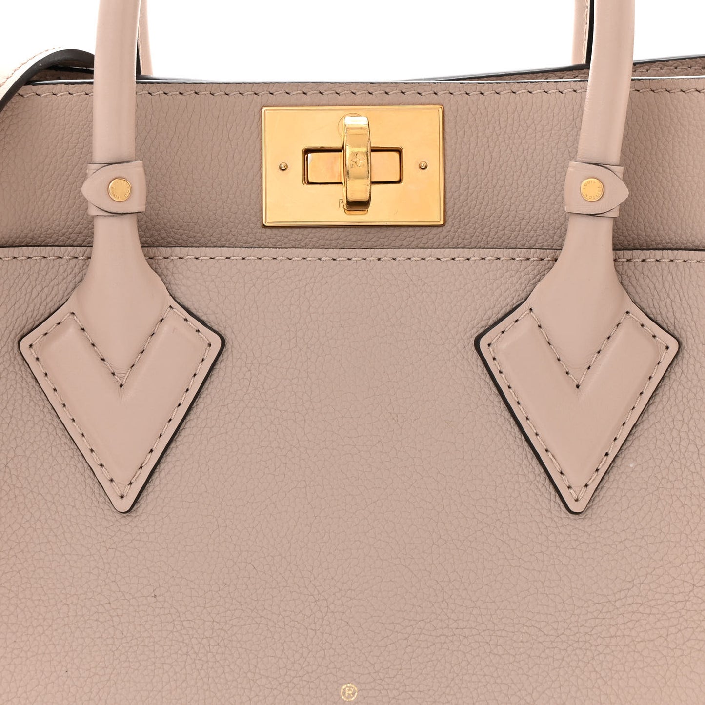 Calfskin Monogram On My Side PM Greige