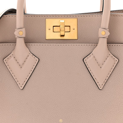 Louis Vuitton Calfskin Monogram On My Side PM Greige 7 of 9