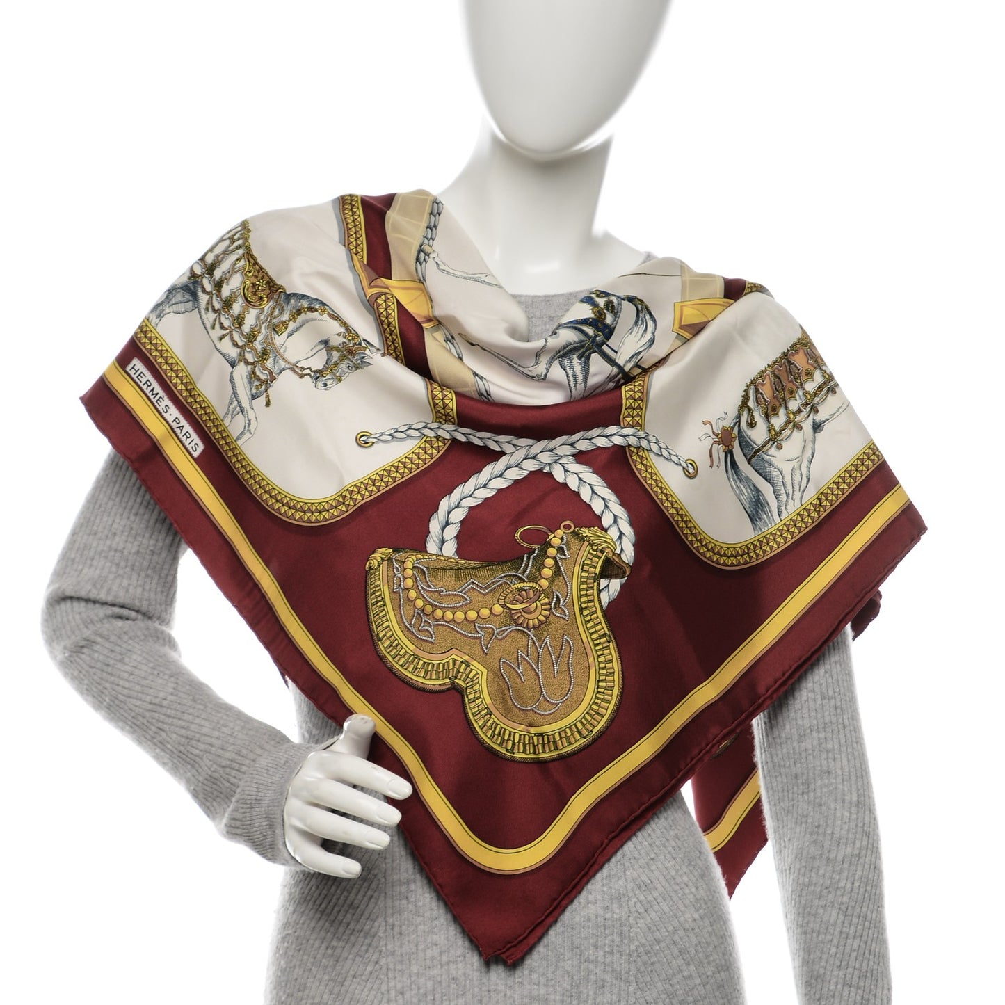 Silk Grand Apparat Scarf 90