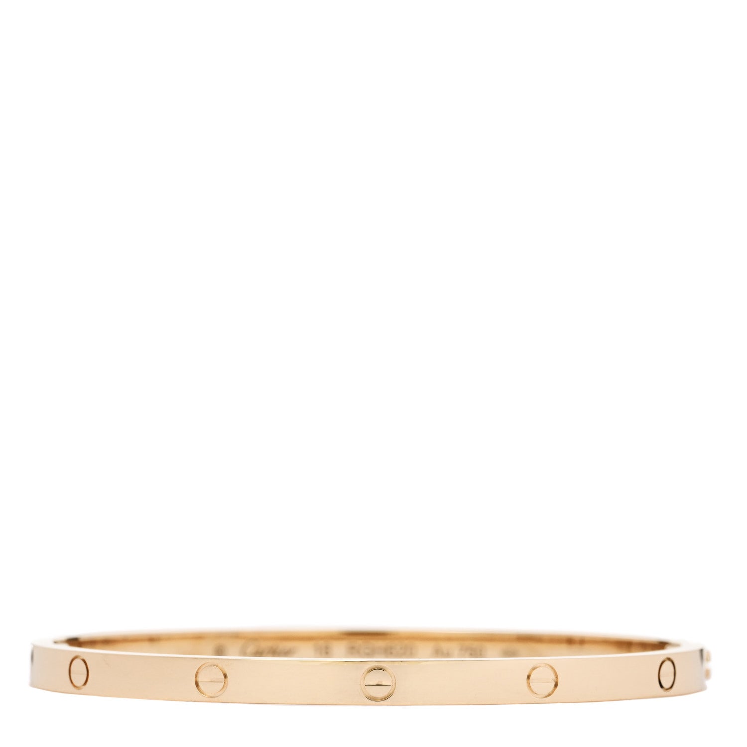 Cartier 18K Yellow Gold Small LOVE Bracelet 16 1 of 8